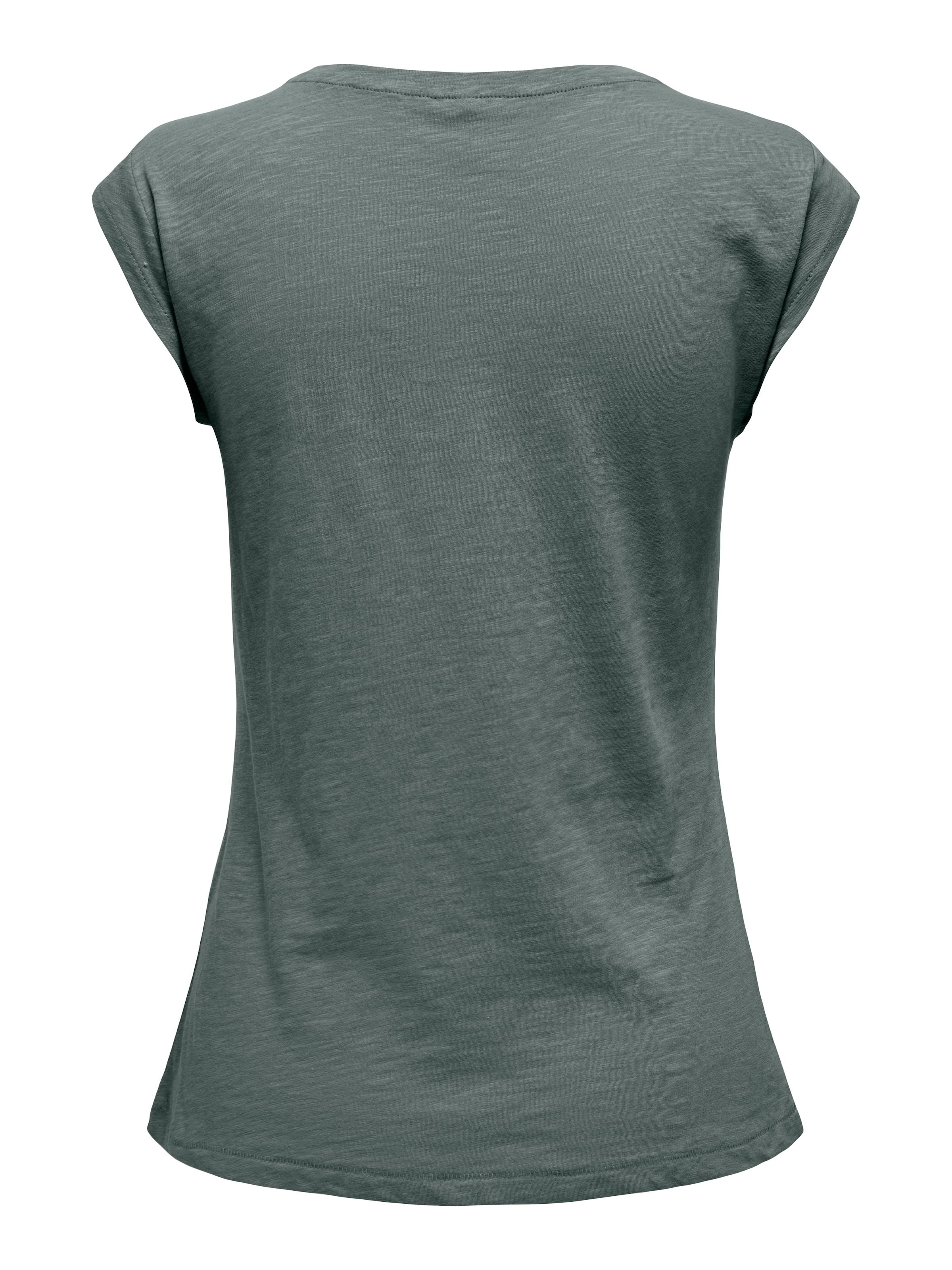 ONLY Футболка 'ONLBone' в Зеленый