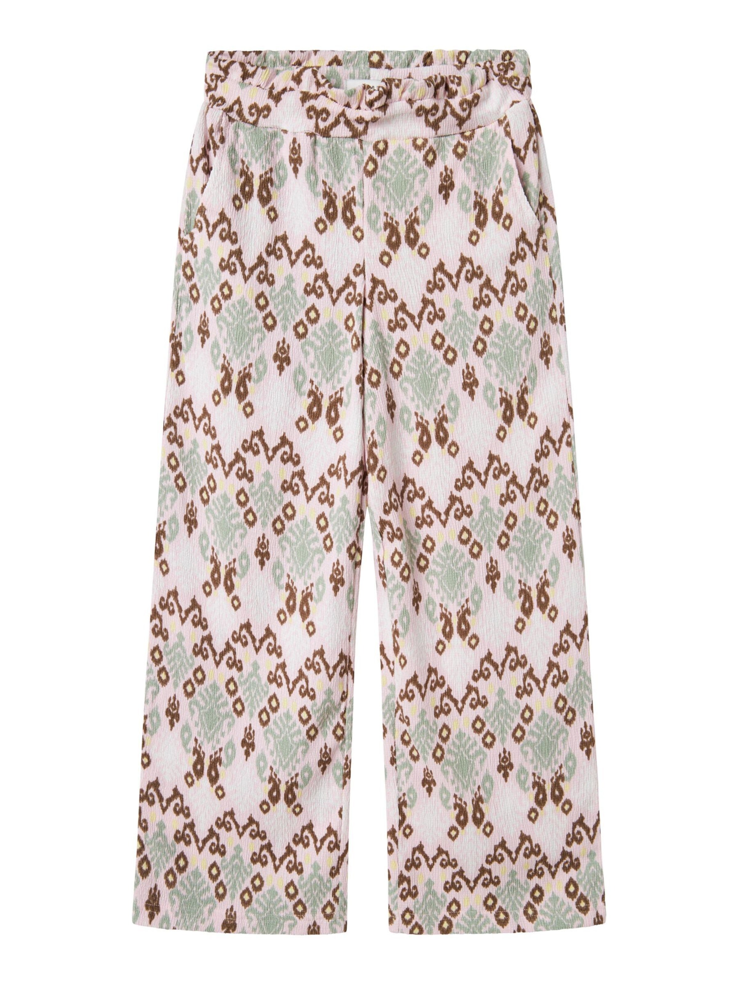 NAME IT Wide leg Trousers in Pink: front