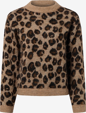 Pull-over Marie Lund en marron : devant