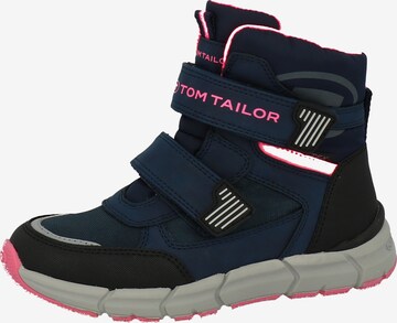 TOM TAILOR Stiefel in Blau: predná strana