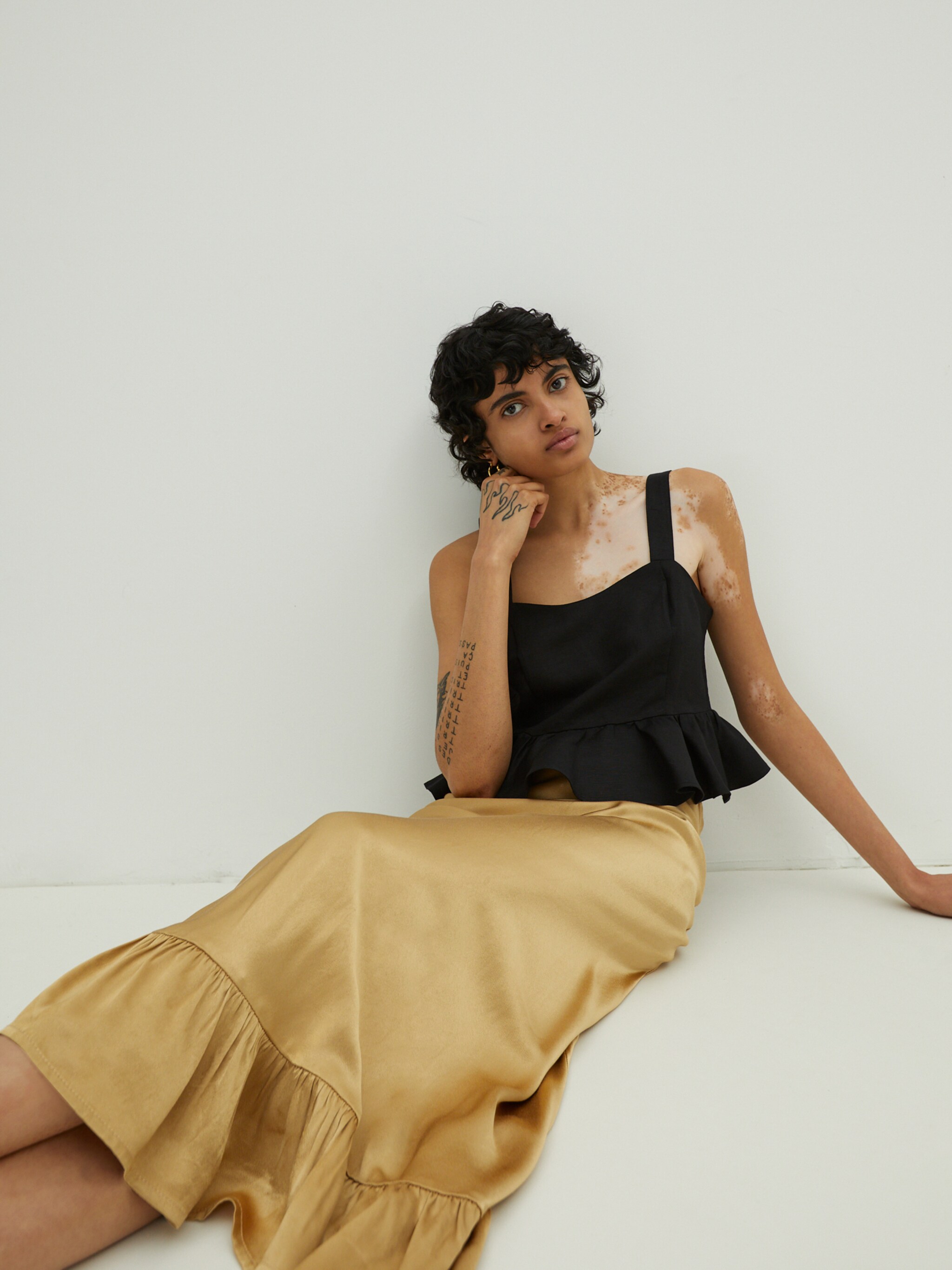 EDITED Producten Rok 'Gracie' Sand