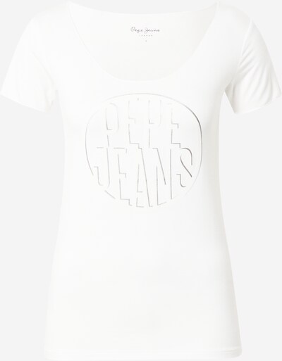 Pepe Jeans Shirt 'BELLA' in grau / offwhite, Produktansicht