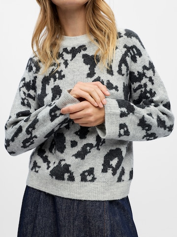 OBJECT Sweter 'OBJDiana' w kolorze szary