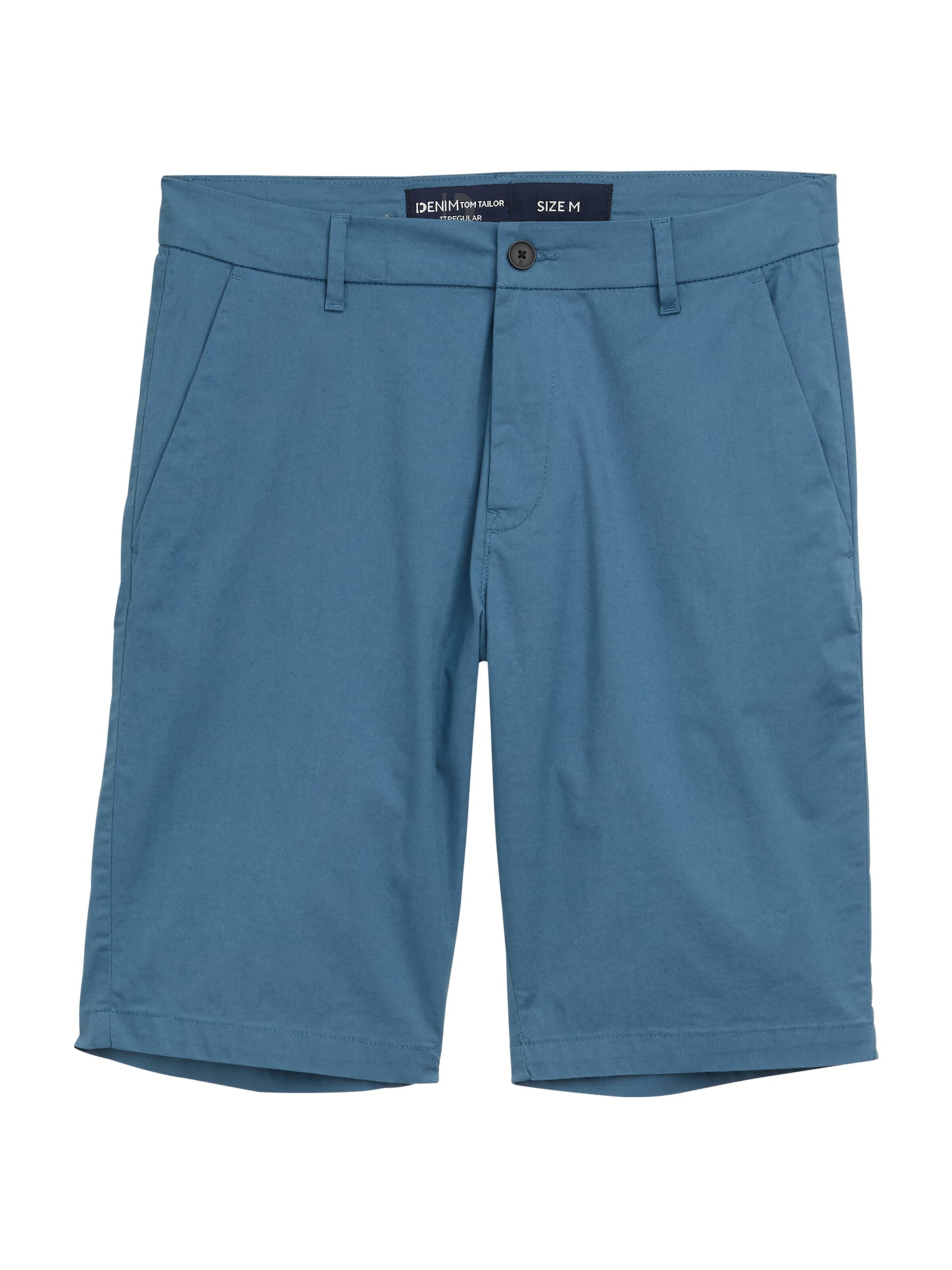 TOM TAILOR DENIM - regular Pantalón chino en azul: frente