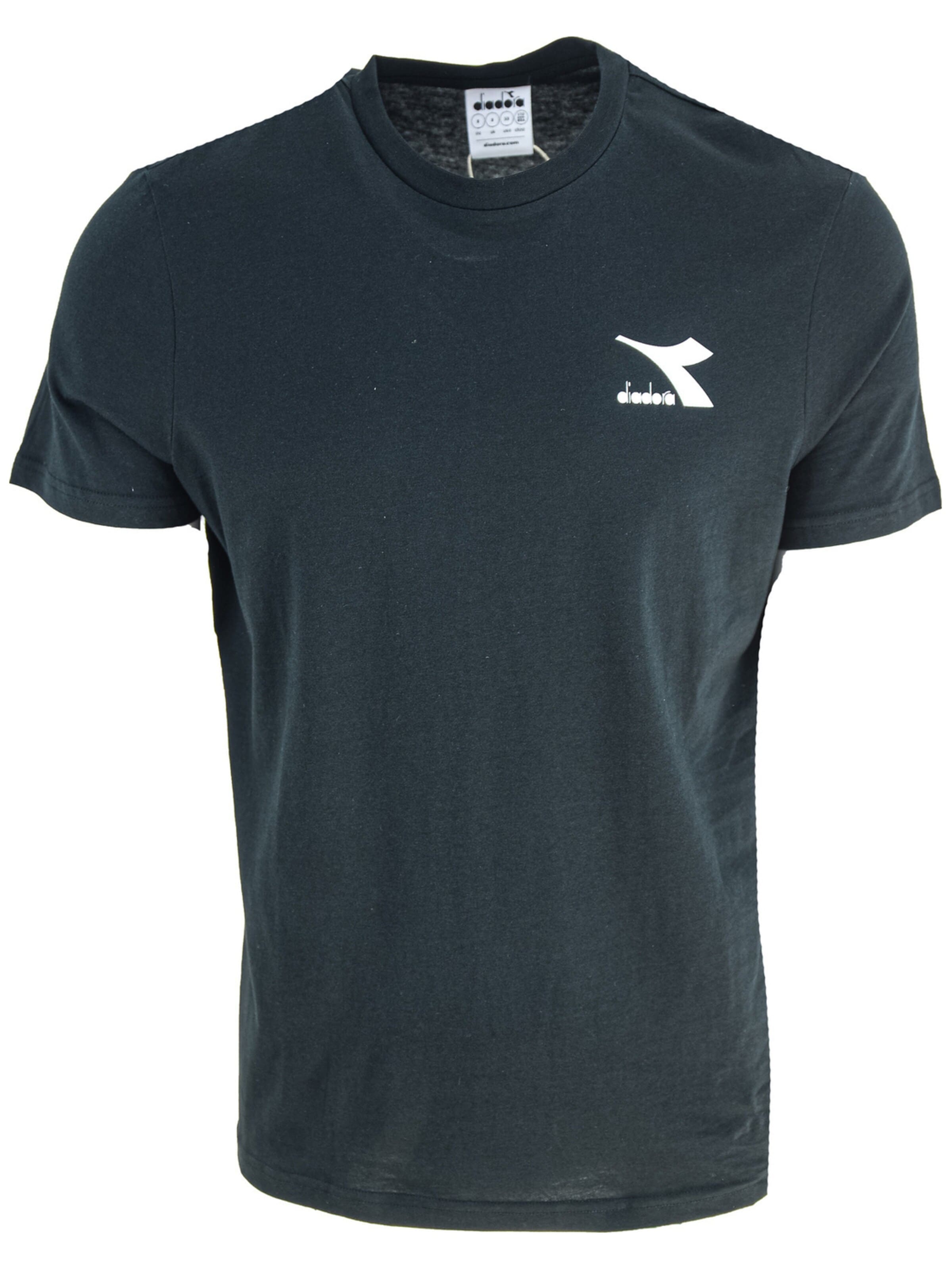Diadora - Camiseta 'Diadora SS Core' en negro: frente