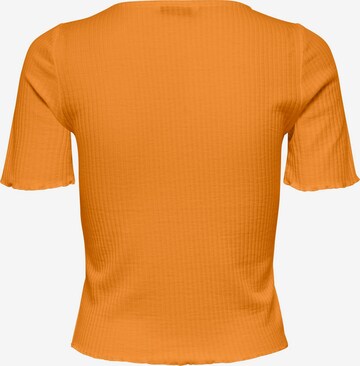 ONLY - Camisa 'Emma' em laranja