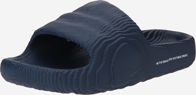 ADIDAS ORIGINALS Mule 'Adilette 22' en bleu foncé / blanc, Vue avec produit