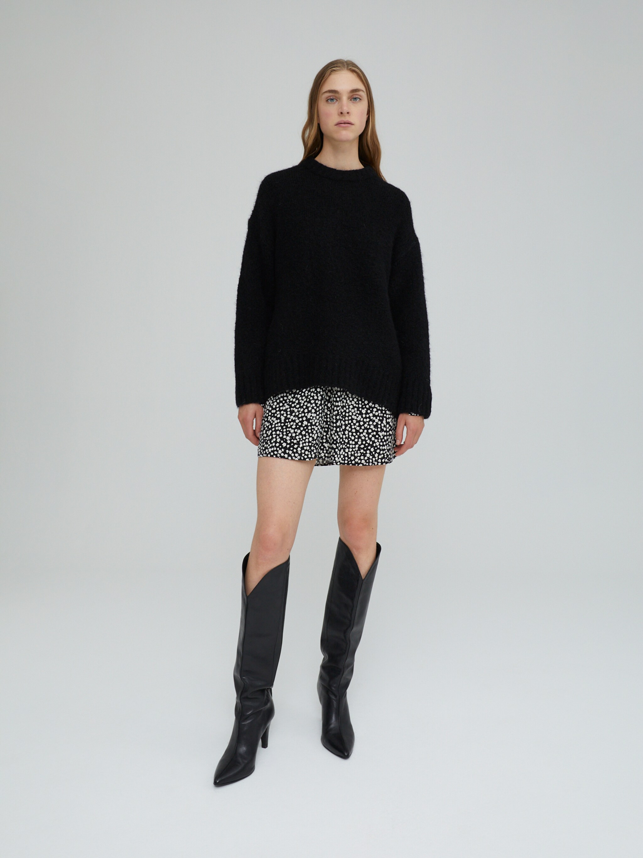 EDITED Produits Pull-over 'Elyse' noir