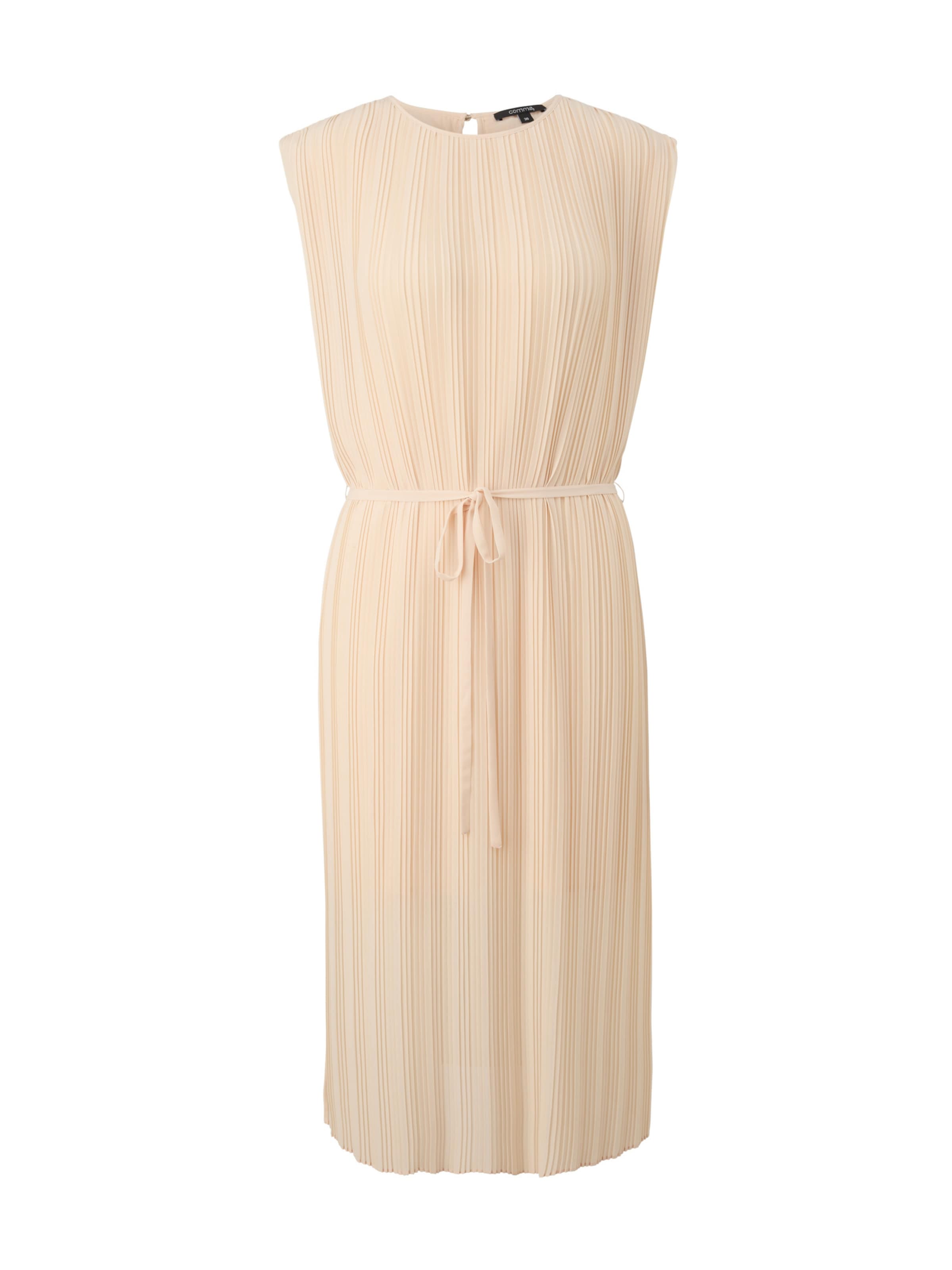 COMMA Kleid in Beige: Vorderseite