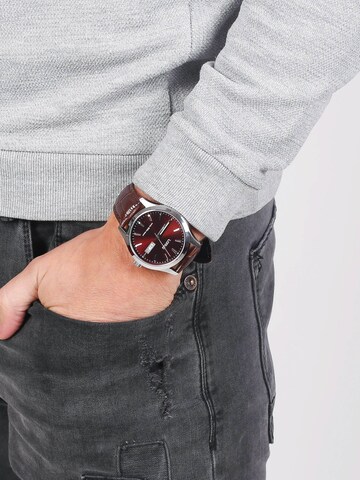 LORUS Analoog horloge in Bruin