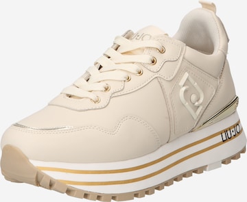 Liu Jo Sneaker low 'MAXI WONDER' i beige: forside