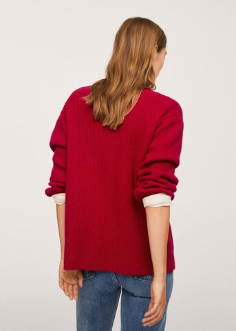 MANGO Sweater 'Boop' in Red