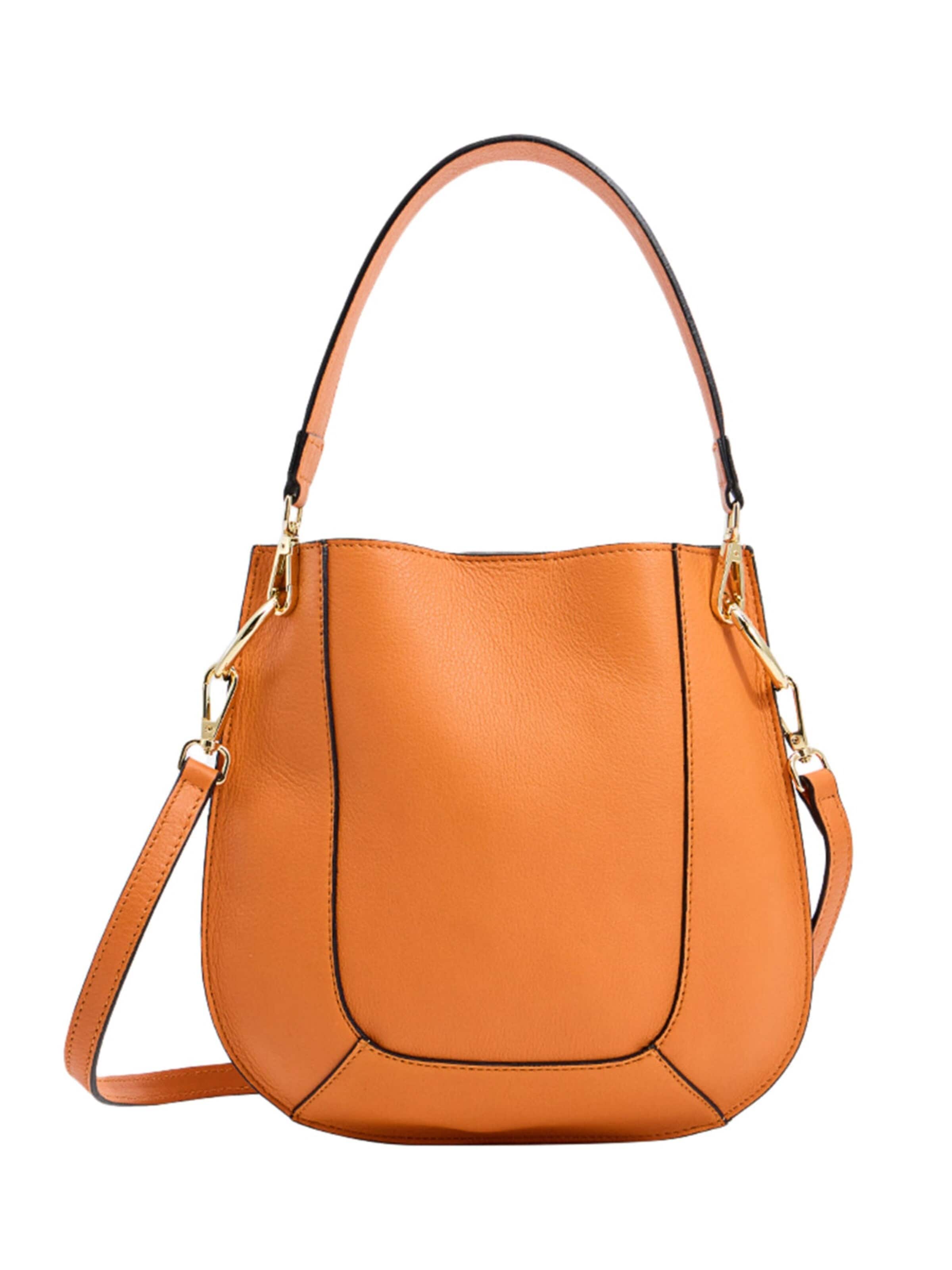 Jerelyn Creado Handtasche 'Neapolitan Orange'‌‌‌‌‌‌‌‌‌ in Orange: Vorderseite