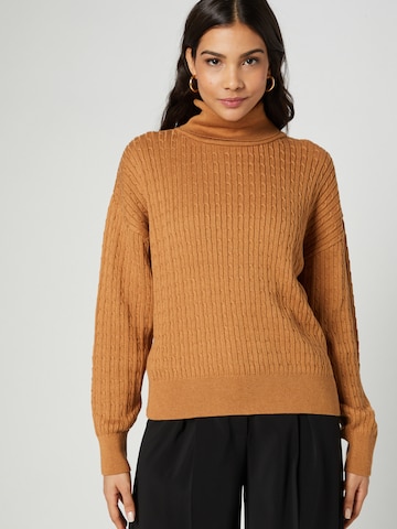 Guido Maria Kretschmer Women Pullover 'Thea' in Braun: predná strana