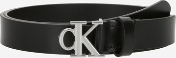 Calvin Klein Jeans Riem in Zwart: voorkant