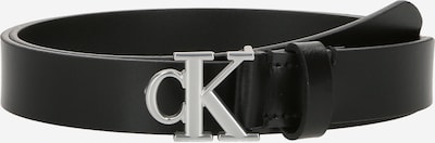 Calvin Klein Jeans Bælte i sort / sølv, Produktvisning
