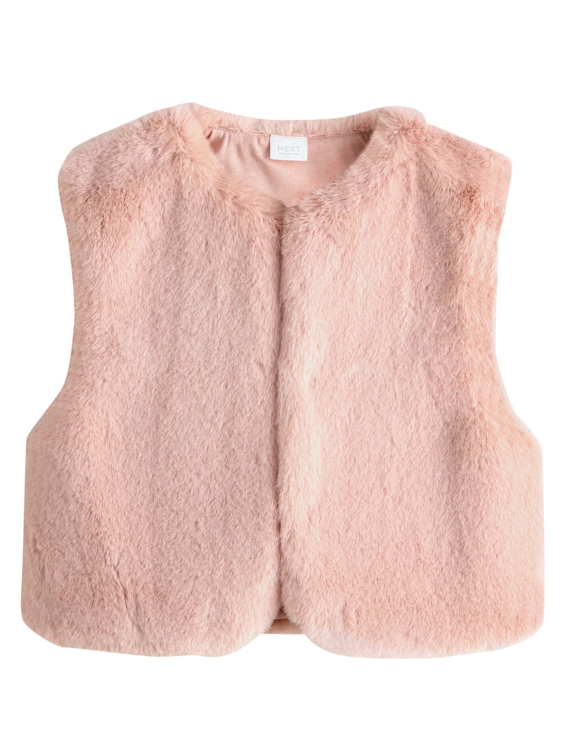 Next Vest i pink: forside