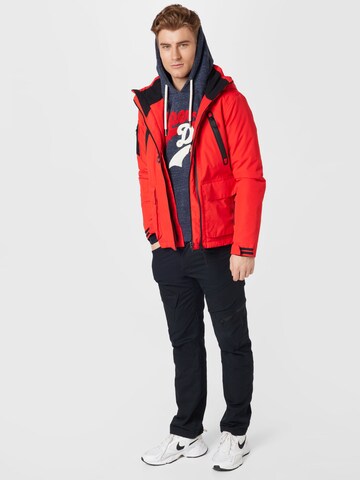 Superdry Snow Outdoorjas 'Ultimate Rescue' in Rood