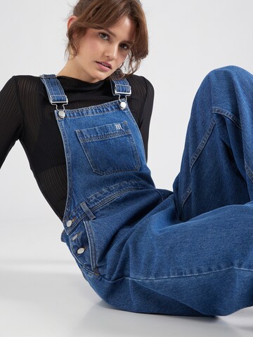millane Wide Leg Latzjeans 'Madlen' (OCS) in Blau