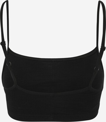 super.natural Bustier Sport-BH 'COSY' in Schwarz