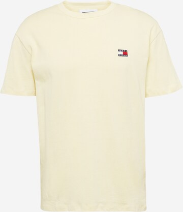 Tommy Jeans Shirt in Yellow: front