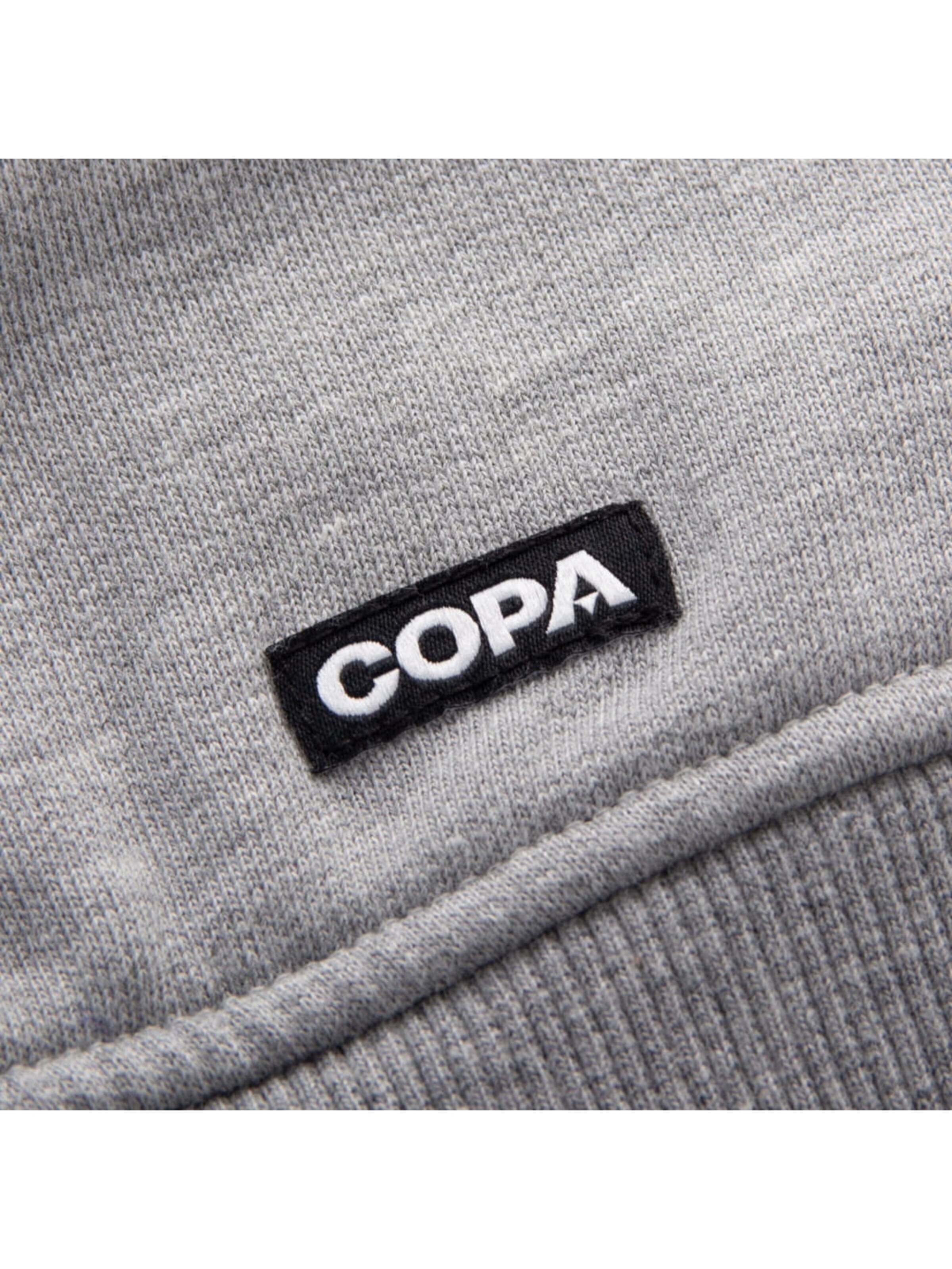 COPA FOOTBALL Trui 'England Legends Geborduurde Hoodie' in Grijs
