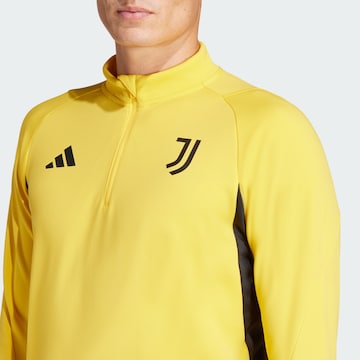 ADIDAS PERFORMANCE Athletic Sweatshirt 'Juventus Turin Tiro 23' in Yellow