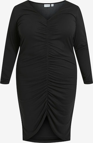 EVOKED Šaty 'Luana' – černá: přední strana