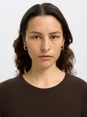 SELECTED Shirt 'Anna' in Brown