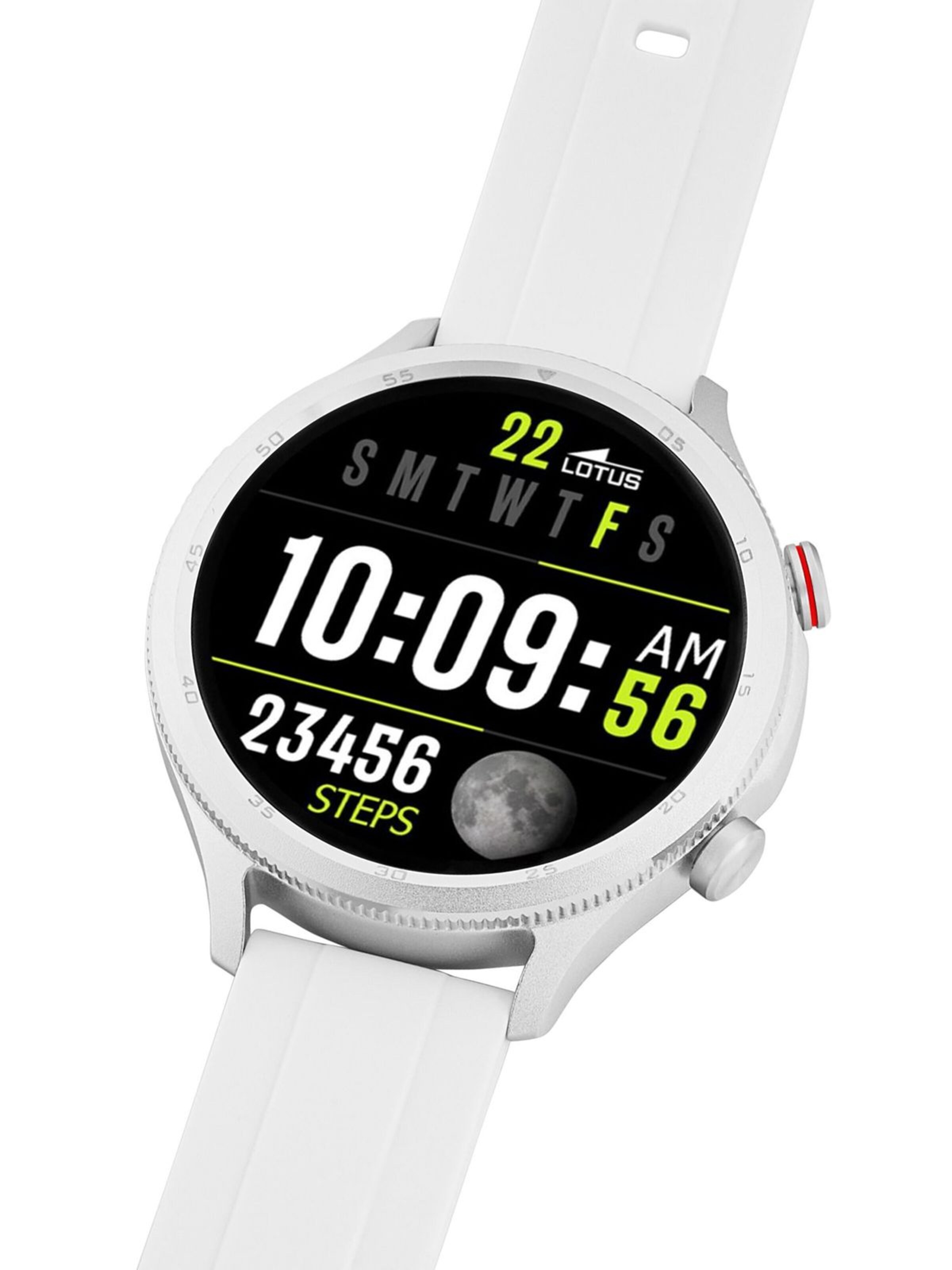 Lotus Digital watch in White