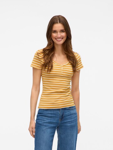 VERO MODA Shirt 'VMSEA' in Yellow: front