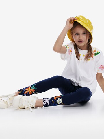 Desigual Skinny Pajkice | modra barva