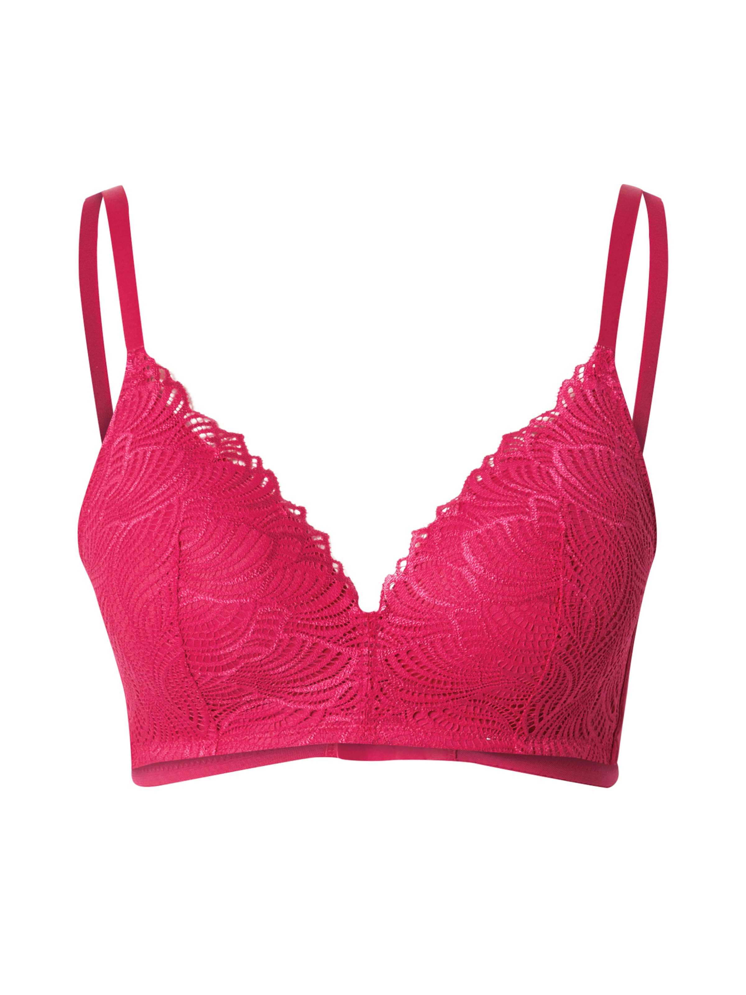 Triangolo Reggiseno di NATURANA in rosso: frontale