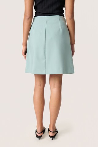 SOAKED IN LUXURY Rok 'Corinne Aline' in Groen