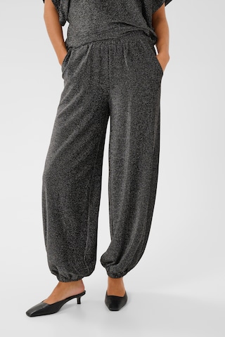 Kaffe - Loosefit Pantalón en plata: frente