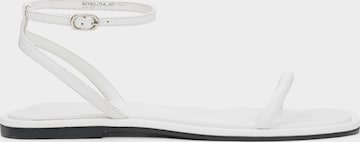 Estro Sandaal '5039-2' in Wit: voorkant