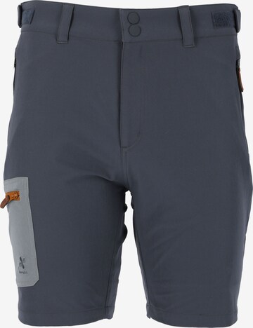 Gipfelglück Regular Outdoor Pants 'Josef' in Grey: front