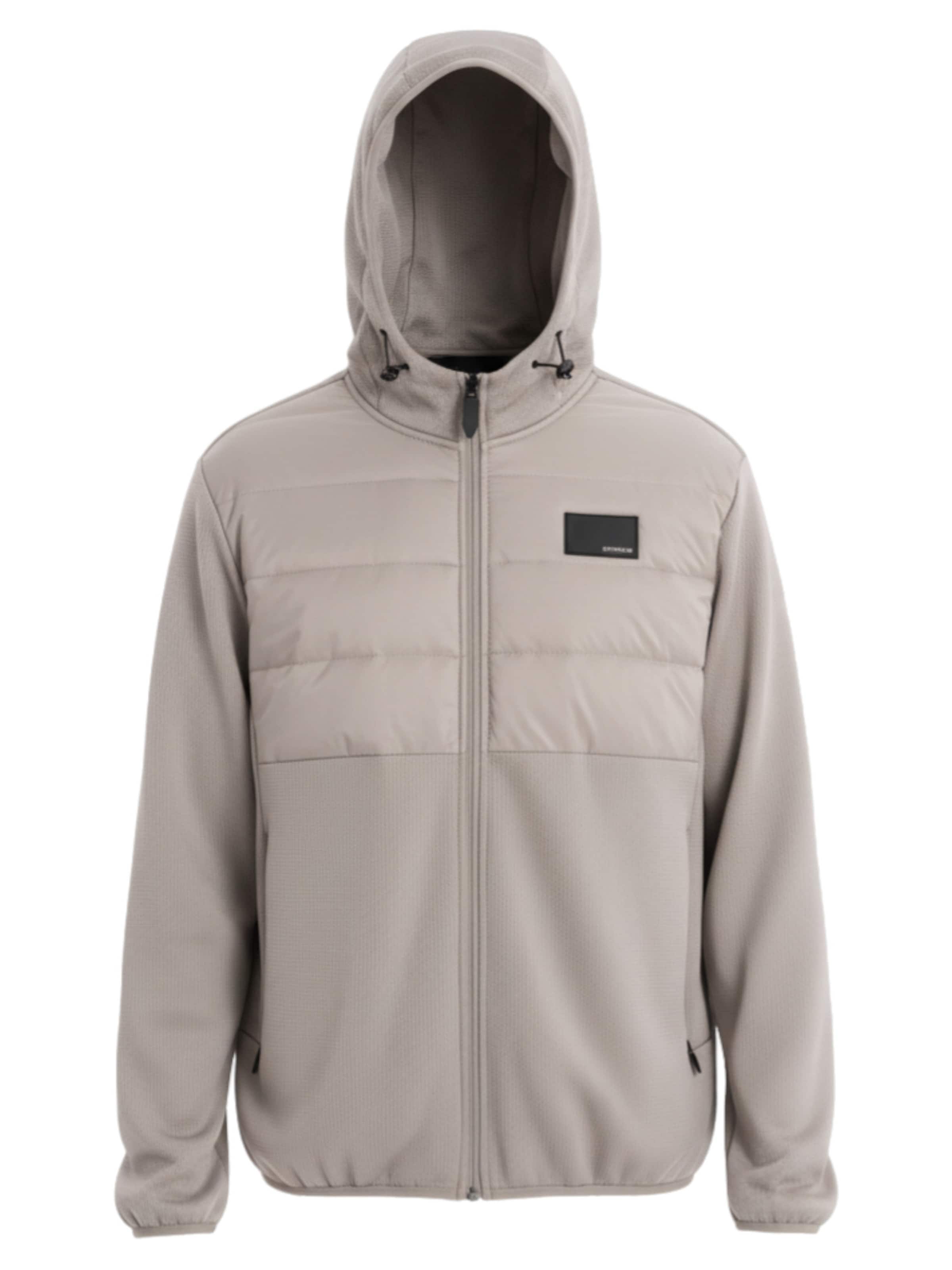 Ombre Jacke in Grau: Vorderseite