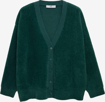MANGO Kardigan 'Duckie' – zelená: přední strana