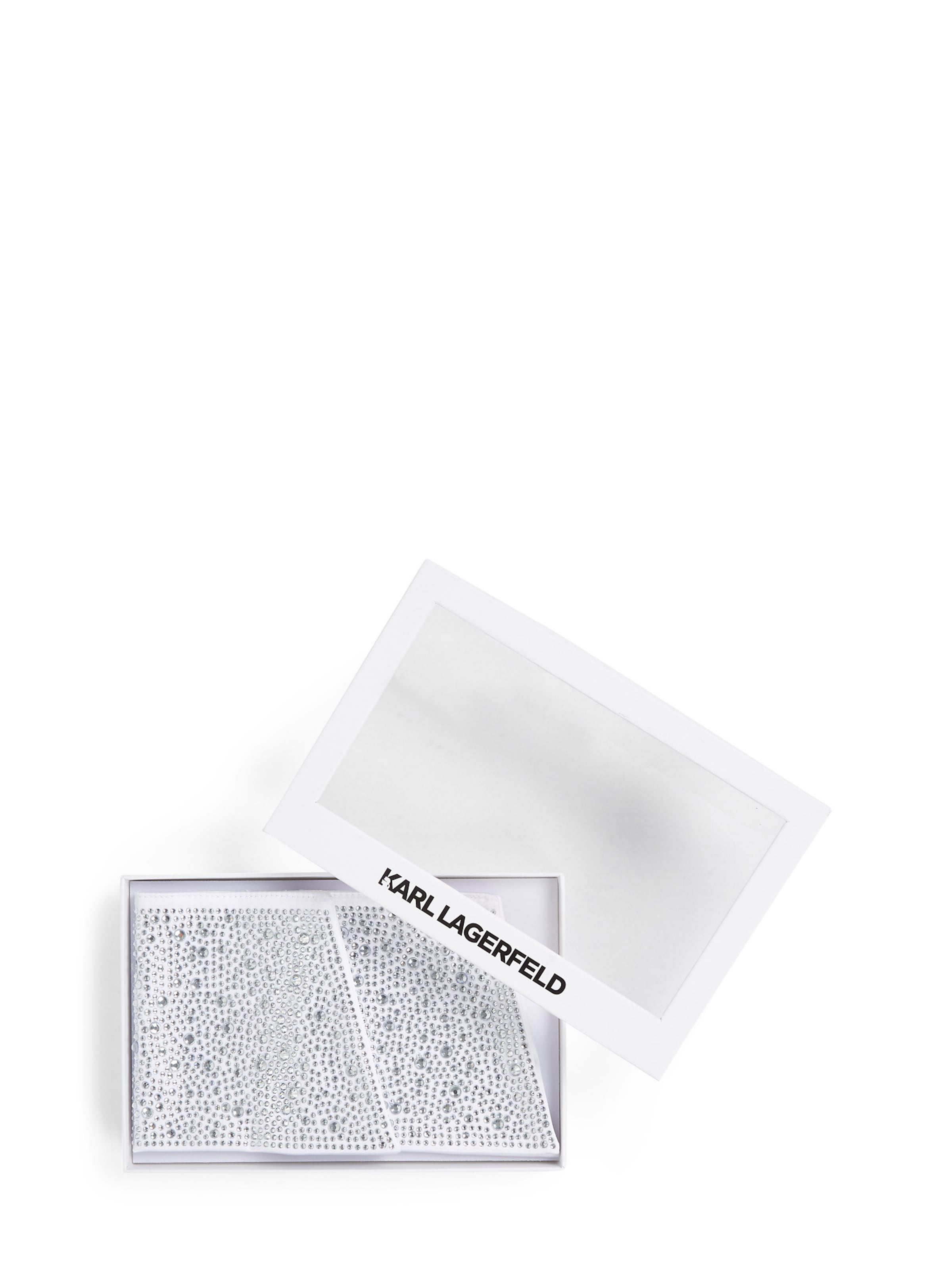 balts Karl Lagerfeld Rokassprādze 'Handverlesen Von Hun Kim'