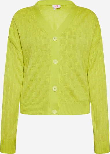 MYMO Cardigan en citron vert, Vue avec produit