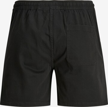 JACK & JONES - regular Pantalón 'Jeff' en negro