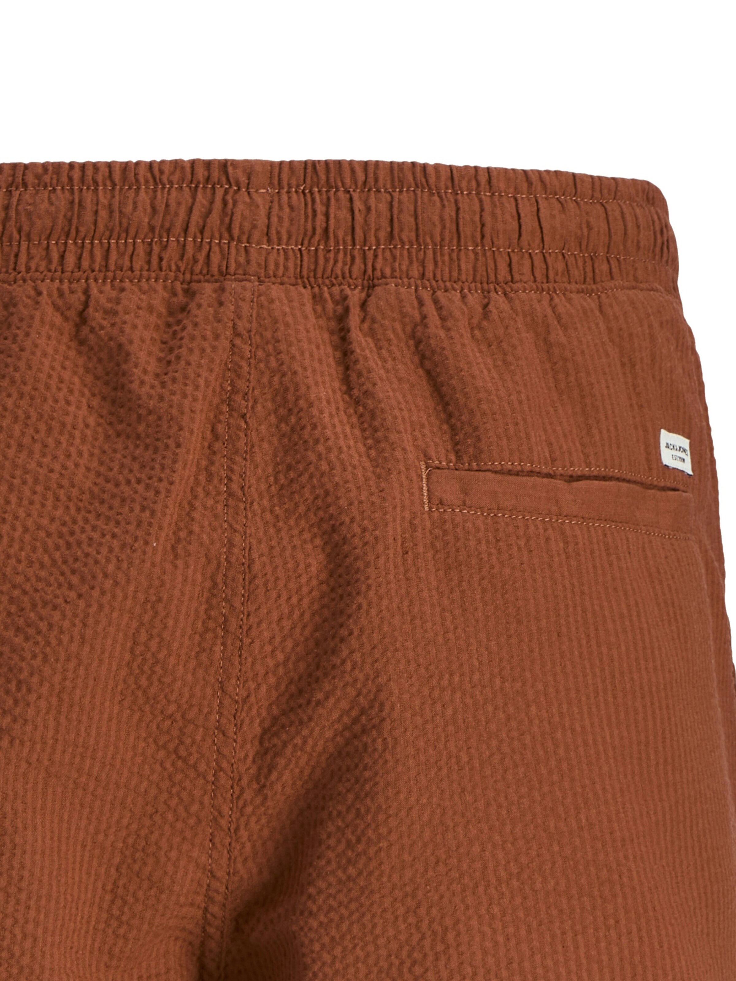 Jack & Jones Junior Regular Trousers 'Jaiden' in Brown