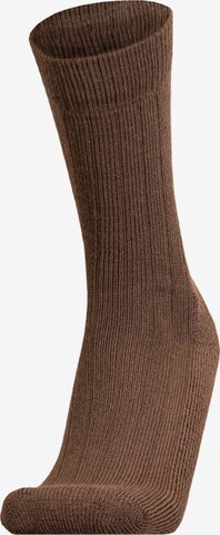 UphillSport Outdoor-Socken 'KALDO' in Braun: predná strana