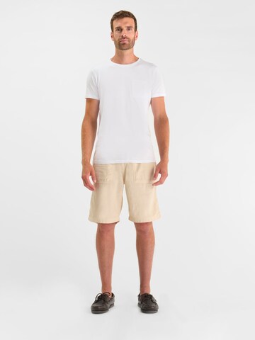 Regular Pantalon Le Temps Des Cerises en beige
