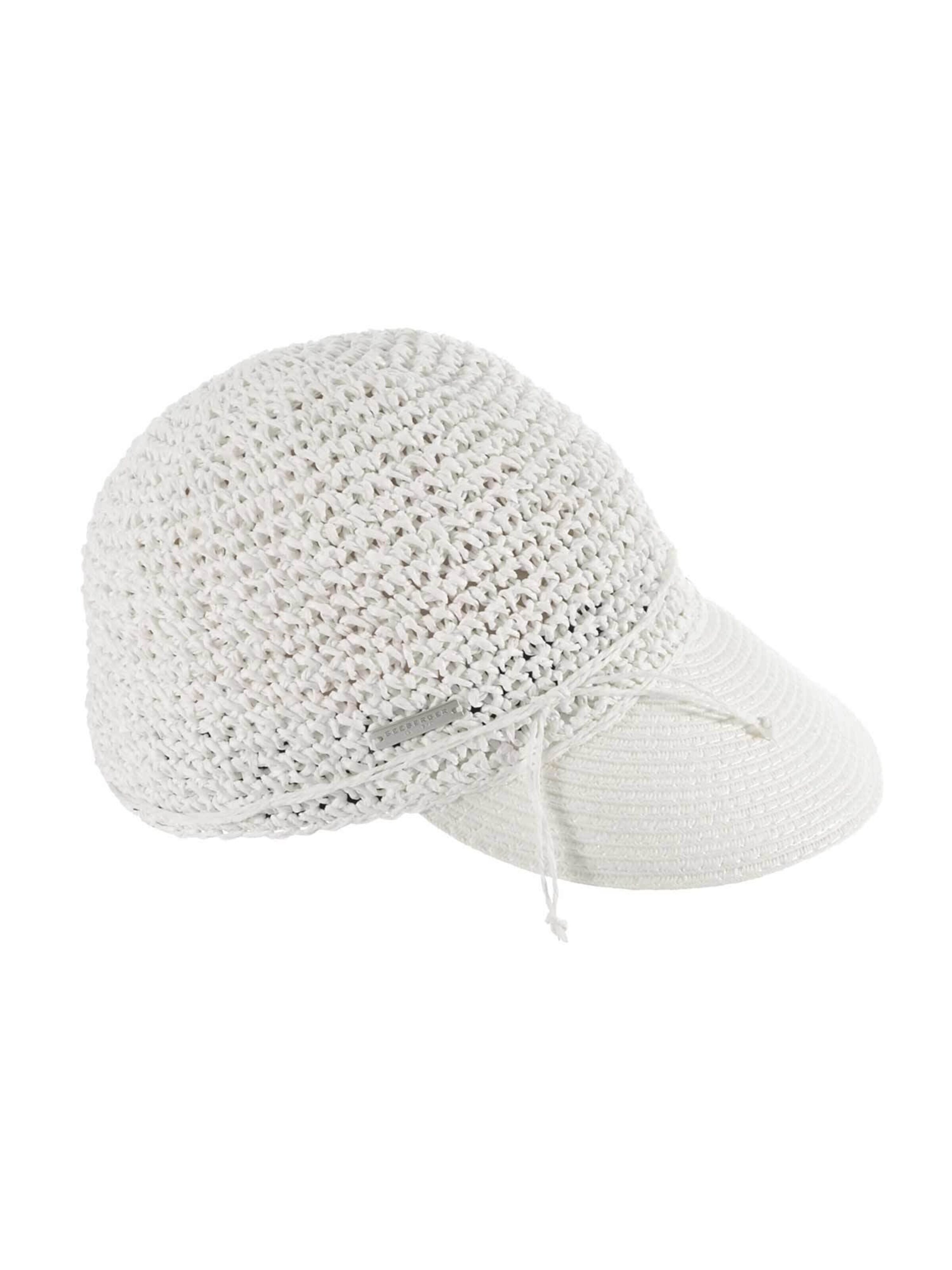 Seeberger Cap 'Cap' in White: front