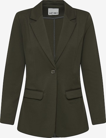 ICHI Blazer in Brown: front