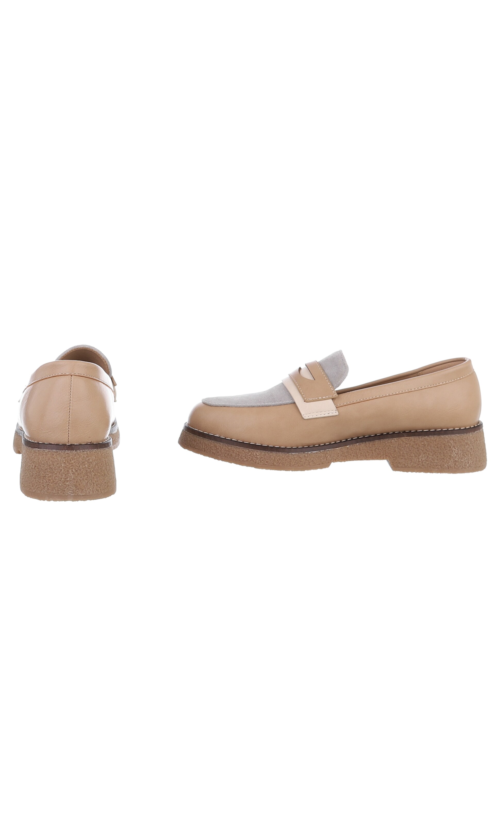 Ital-Design Classic Flats in Brown