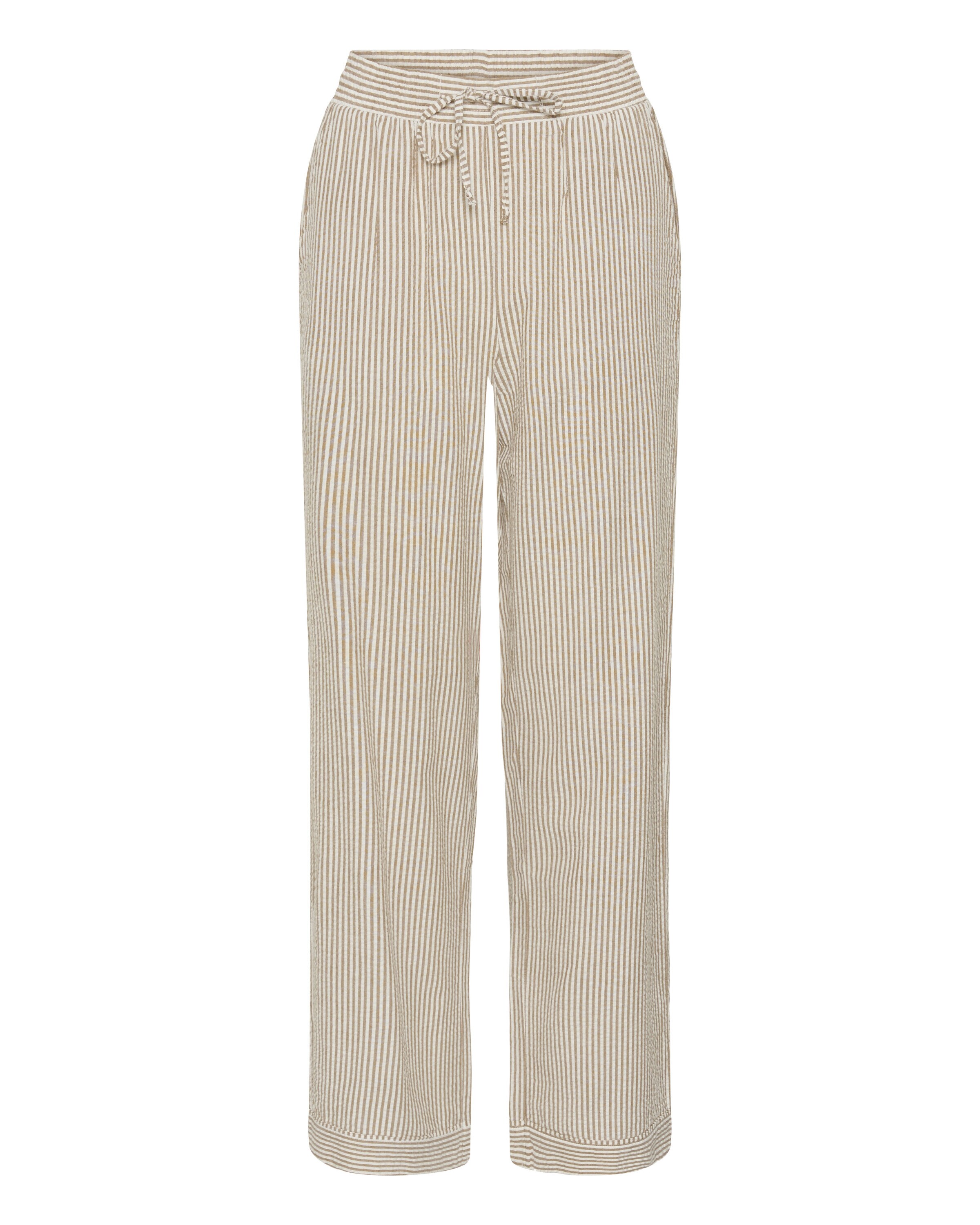 SAINT TROPEZ Loosefit Hose 'SZElmiko' in Braun: Vorderseite