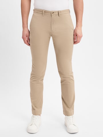 Regular Pantalon chino ' ' Polo Ralph Lauren en beige : devant